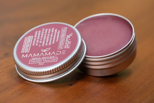 Organic Tinted Tallow Lip + Cheek Balm